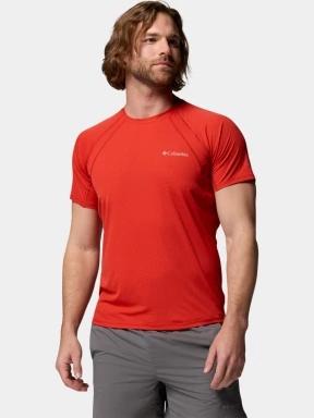 Columbia Stealth Spring Short Sleeve Tee férfi rövid ujjú sport póló piros színben 1