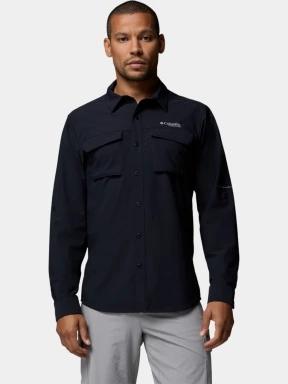 Columbia Silver Ridge Elite Long Sleeve Woven férfi hosszú ujjú ing fekete színben 1