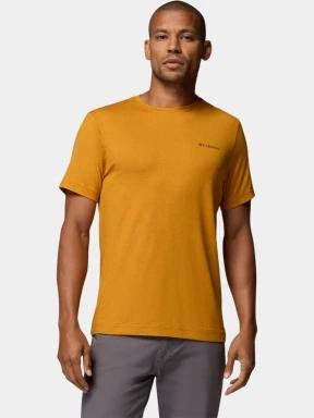 Columbia Parsons Point Short Sleeve Back Graphic Tee férfi rövid ujjú sport póló narancssárga színben 1