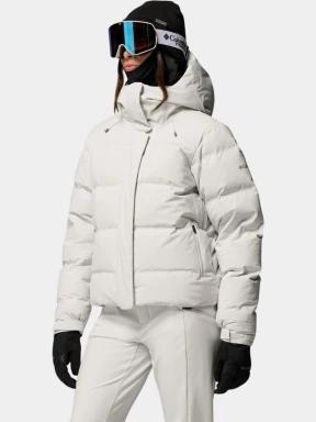 Columbia Roffe Ridge Down Heat Seal Jacket női síkabát homok színben 3