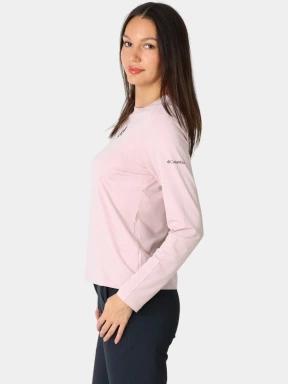 Columbia Parsons Point Long Sleeve Graphic Tee női hosszú ujjú póló rózsaszín színben 3