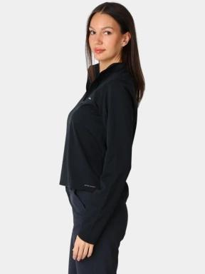 Columbia Seeker Legend 1/4 Zip II női hosszú ujjú sport póló fekete színben 3