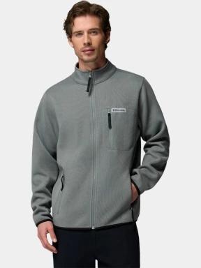 Columbia Sweater Weather Full Zip férfi polár pulóver zöld színben 1