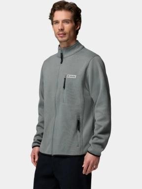 Columbia Sweater Weather Full Zip férfi polár pulóver zöld színben 3