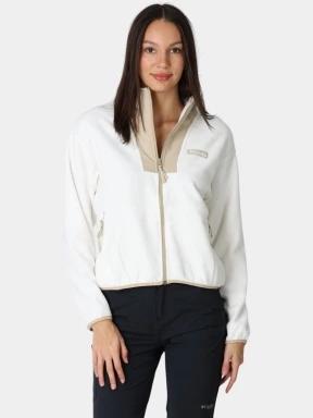 Columbia Sequoia Grove II Full Zip női polár pulóver homok színben 1