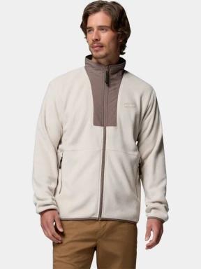 Columbia Sequoia Grove II FZ Fleece férfi polár pulóver homok színben 1