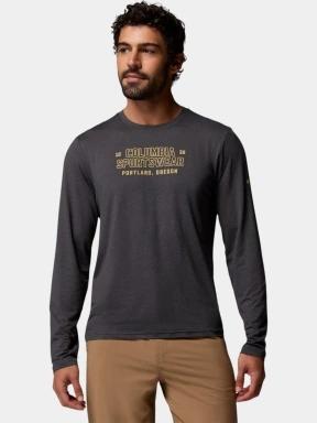 Columbia Parsons Point Long Sleeve Graphic Tee férfi hosszú ujjú póló fekete színben 1