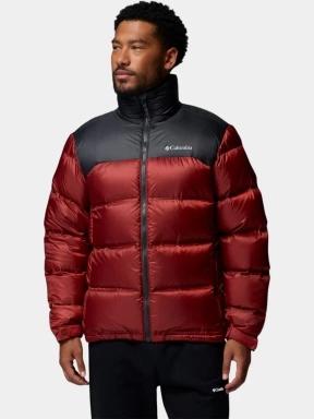 Columbia Street Heights Heat seal Down Puffer férfi pehelykabát piros színben 1
