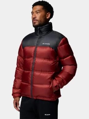 Columbia Street Heights Heat seal Down Puffer férfi pehelykabát piros színben 3