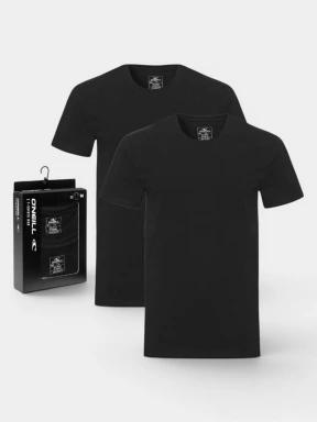 O'Neill O'Neill Men T Shirt Uni 2-Pack férfi rövid ujjú póló fekete színben 1