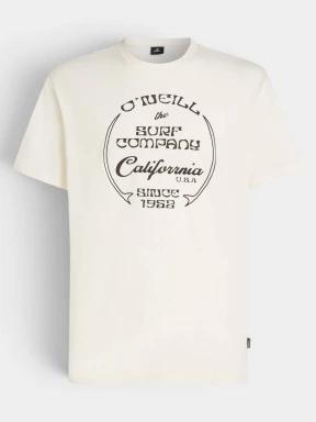 O'Neill O'Neill Beach Front Print T-Shirt férfi rövid ujjú póló fehér színben 1