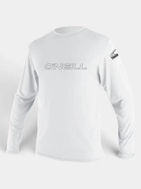 O'Neill Youth Basic Skins L/S Sun Shirt hosszú ujjú lycra fehér színben 3