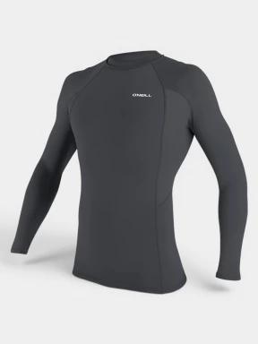 O'Neill Basic Skins L/S Rash Guard férfi hosszú ujjú lycra szürke színben 1