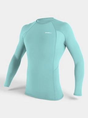 O'Neill Basic Skins L/S Rash Guard férfi hosszú ujjú lycra világoskék színben 1