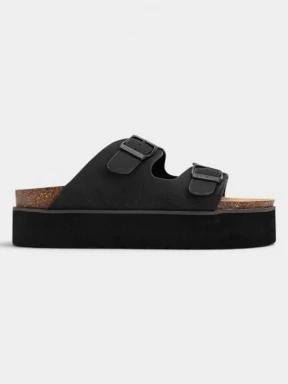 O'Neill Sandy Platform Slider Women Low női papucs fekete színben 1