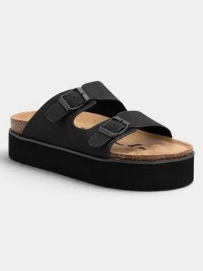 O'Neill Sandy Platform Slider Women Low női papucs fekete színben 3