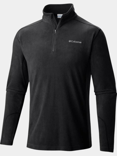Columbia Klamath Range II Half Zip férfi polár pulóver fekete színben 5