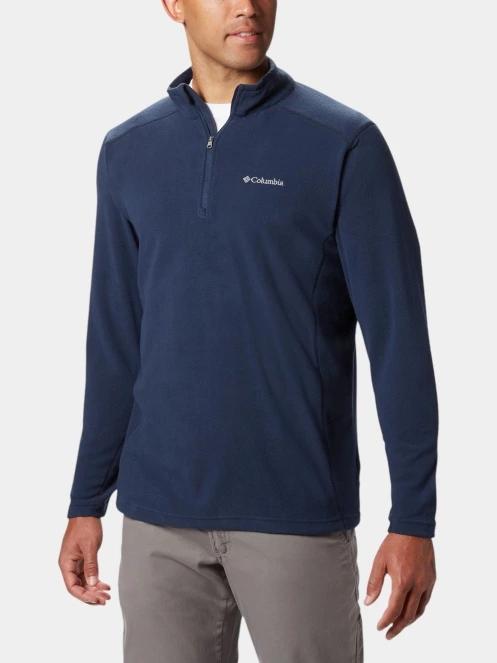 Columbia Klamath Range II Half Zip férfi polár pulóver kék színben 2