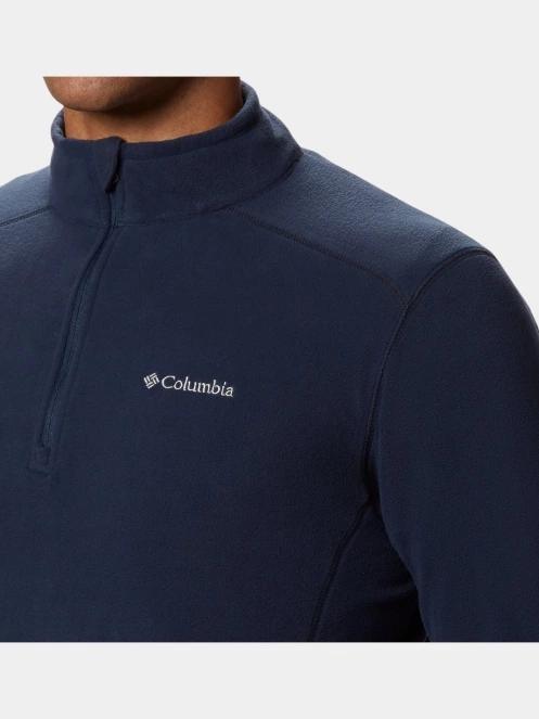 Columbia Klamath Range II Half Zip férfi polár pulóver kék színben 4