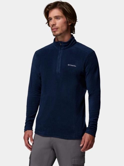 Columbia Klamath Range II Half Zip férfi polár pulóver sötétkék színben 3