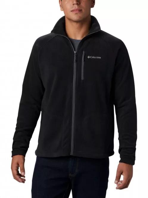 Columbia Fast Trek II Full Zip Fleece férfi polár pulóver fekete színben 2