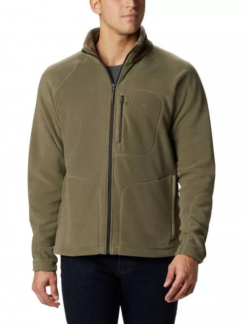 Columbia Fast Trek II Full Zip Fleece férfi polár pulóver zöld színben 2