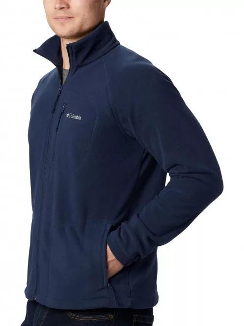 Columbia Fast Trek II Full Zip Fleece férfi polár pulóver kék színben 4
