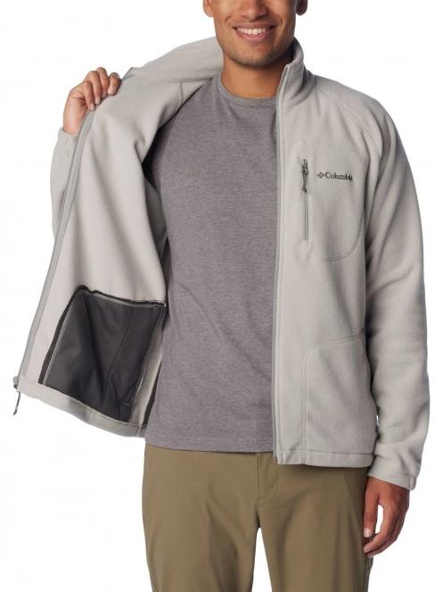 Columbia Fast Trek II Full Zip Fleece férfi polár pulóver szürke színben 6
