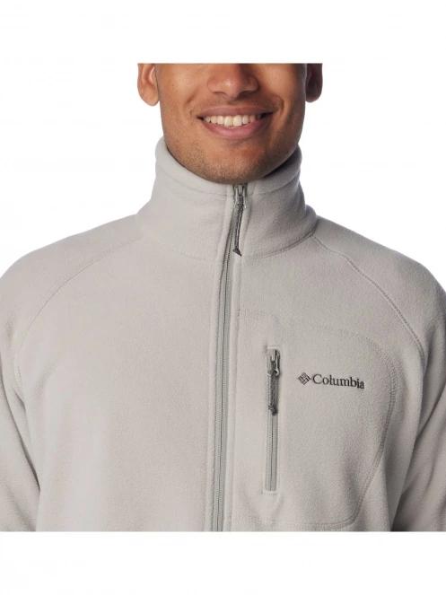 Columbia Fast Trek II Full Zip Fleece férfi polár pulóver szürke színben 8