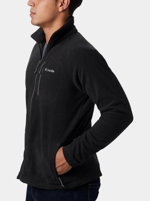 Columbia Fast Trek II Full Zip Fleece férfi polár pulóver fekete színben 3