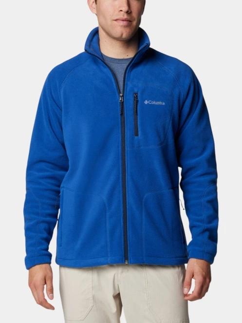 Columbia Fast Trek II Full Zip Fleece férfi polár pulóver kék színben 2