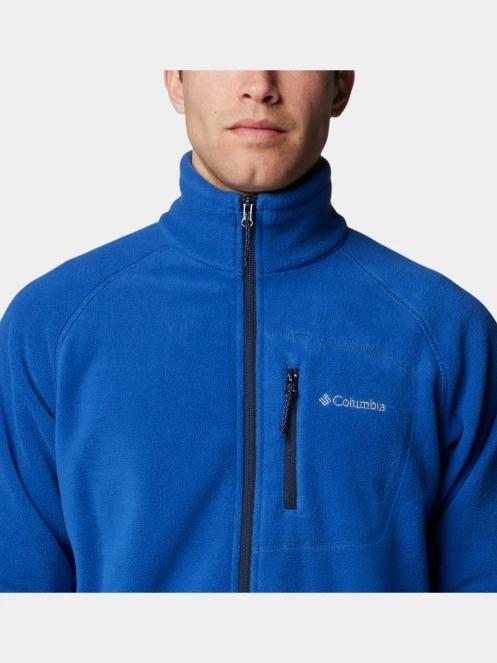 Columbia Fast Trek II Full Zip Fleece férfi polár pulóver kék színben 7