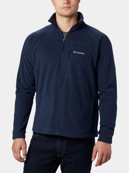 Columbia Fast Trek II Full Zip Fleece férfi polár pulóver sötétkék színben 2