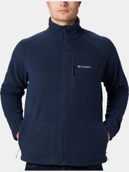 Columbia Fast Trek II Full Zip Fleece férfi polár pulóver sötétkék színben 4