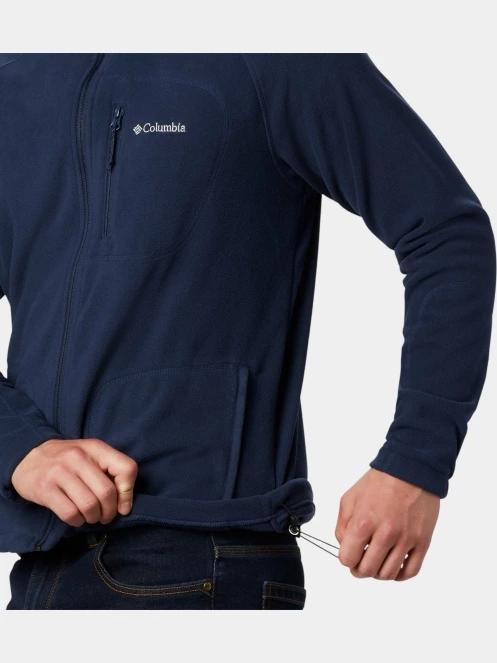 Columbia Fast Trek II Full Zip Fleece férfi polár pulóver sötétkék színben 5