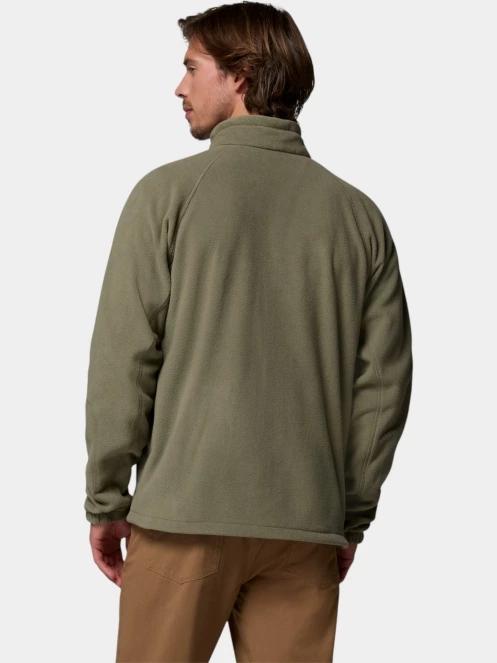 Columbia Fast Trek II Full Zip Fleece férfi polár pulóver zöld színben 4