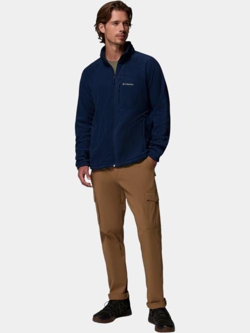 Columbia Fast Trek II Full Zip Fleece férfi polár pulóver sötétkék színben 5