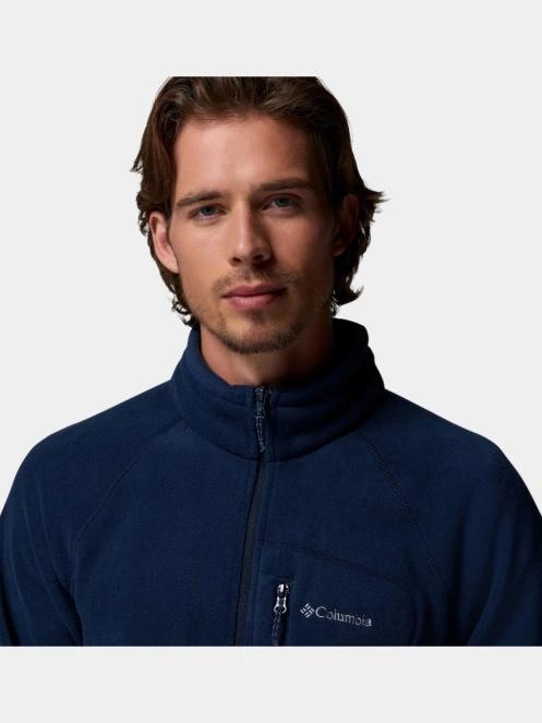 Columbia Fast Trek II Full Zip Fleece férfi polár pulóver sötétkék színben 7
