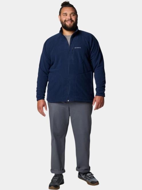 Columbia Fast Trek II Full Zip Fleece férfi polár pulóver sötétkék színben 5