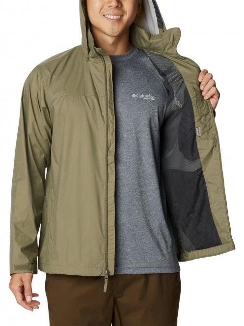Columbia Glennaker Lake Rain Jacket férfi széldzseki zöld színben 5