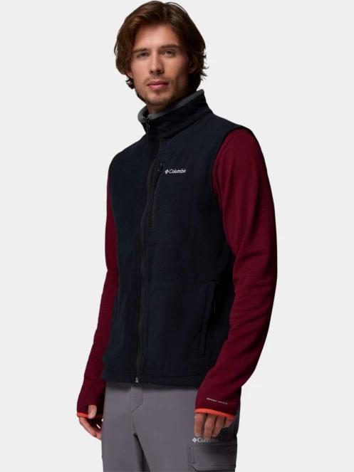 Columbia Fast Trek Fleece Vest férfi polár mellény fekete színben 8