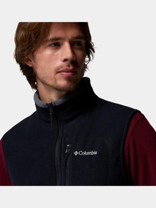 Columbia Fast Trek Fleece Vest férfi polár mellény fekete színben 7