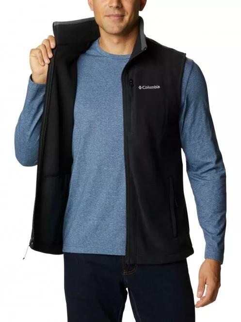 Columbia Fast Trek Flecce Vest férfi polár mellény fekete színben 5