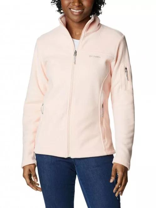 Columbia Fast Trek II Jacket női polár pulóver rózsaszín színben 2