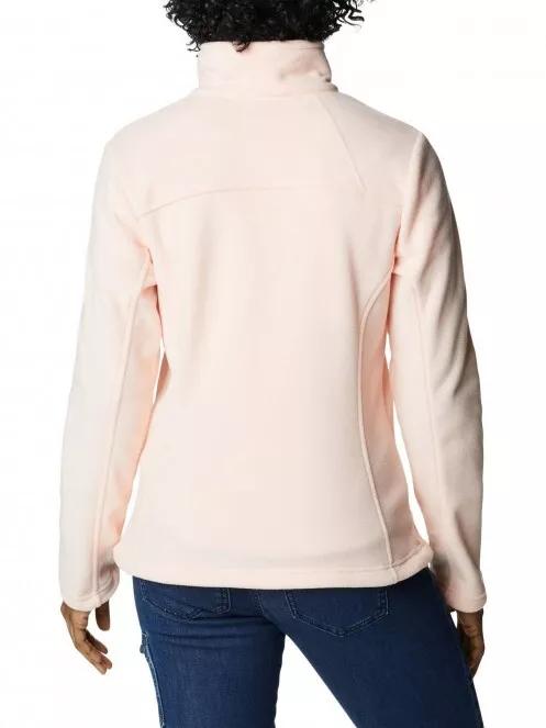 Columbia Fast Trek II Jacket női polár pulóver rózsaszín színben 3