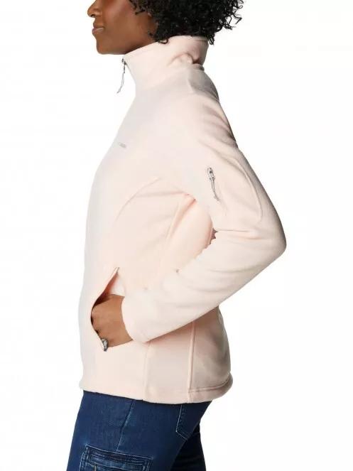 Columbia Fast Trek II Jacket női polár pulóver rózsaszín színben 4