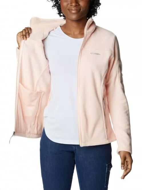 Columbia Fast Trek II Jacket női polár pulóver rózsaszín színben 5