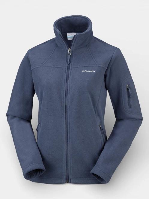 Columbia Fast Trek II Jacket női polár pulóver kék színben 9
