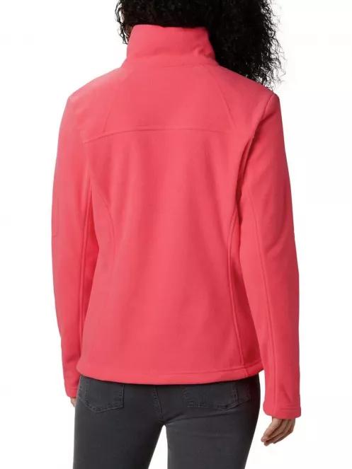 Columbia Fast Trek II Jacket női polár pulóver piros színben 3