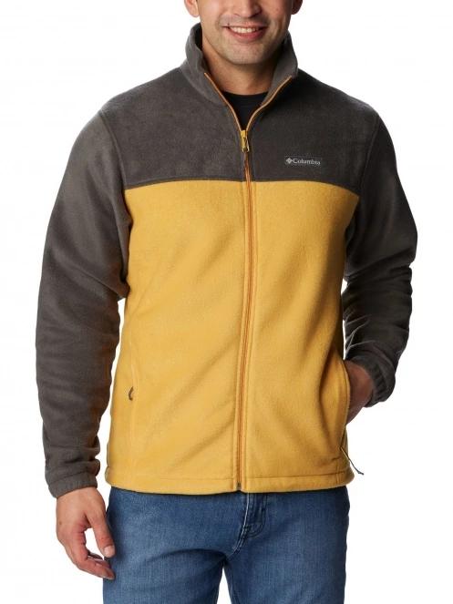 Columbia Steens Mountain Full Zip 2.0 férfi polár pulóver sárga színben 2